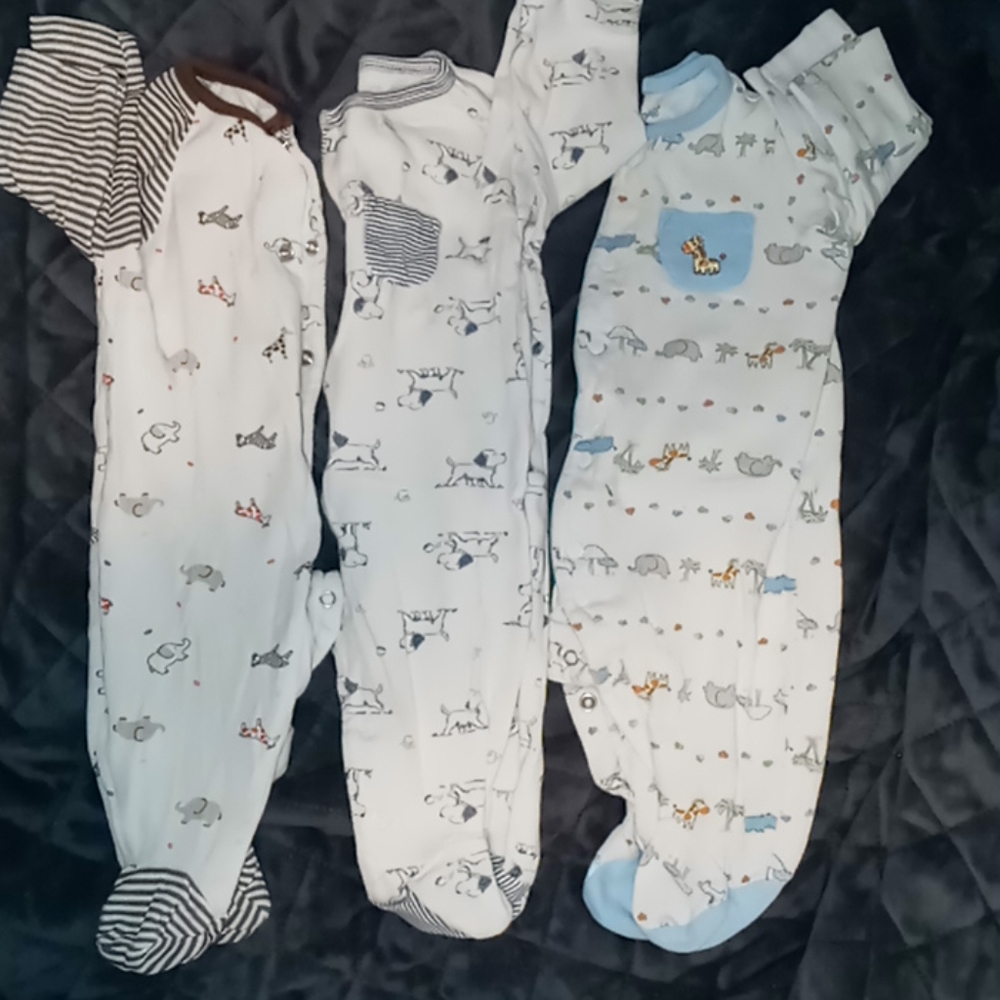 3  "Little Me" Sleepers  (3 month)